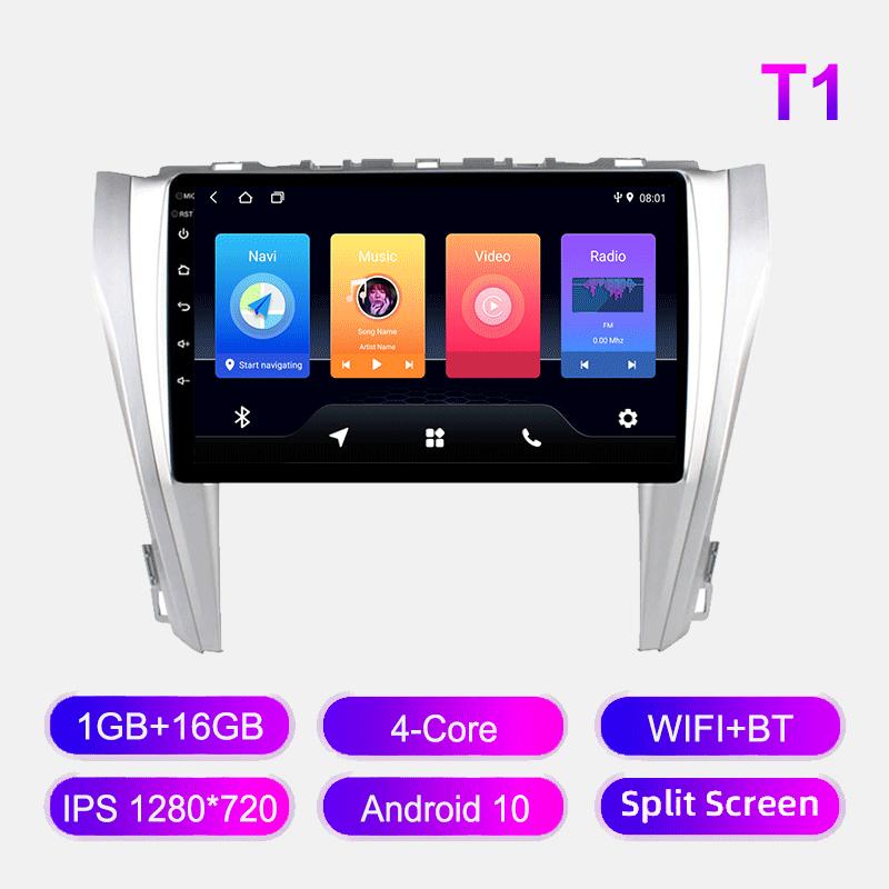 Android Car Radio For Toyota Camry 7 V50 55 2015-2017 Multimedia Player Head Unit Stereo GPS Navigation BT WIFI 1+16GB