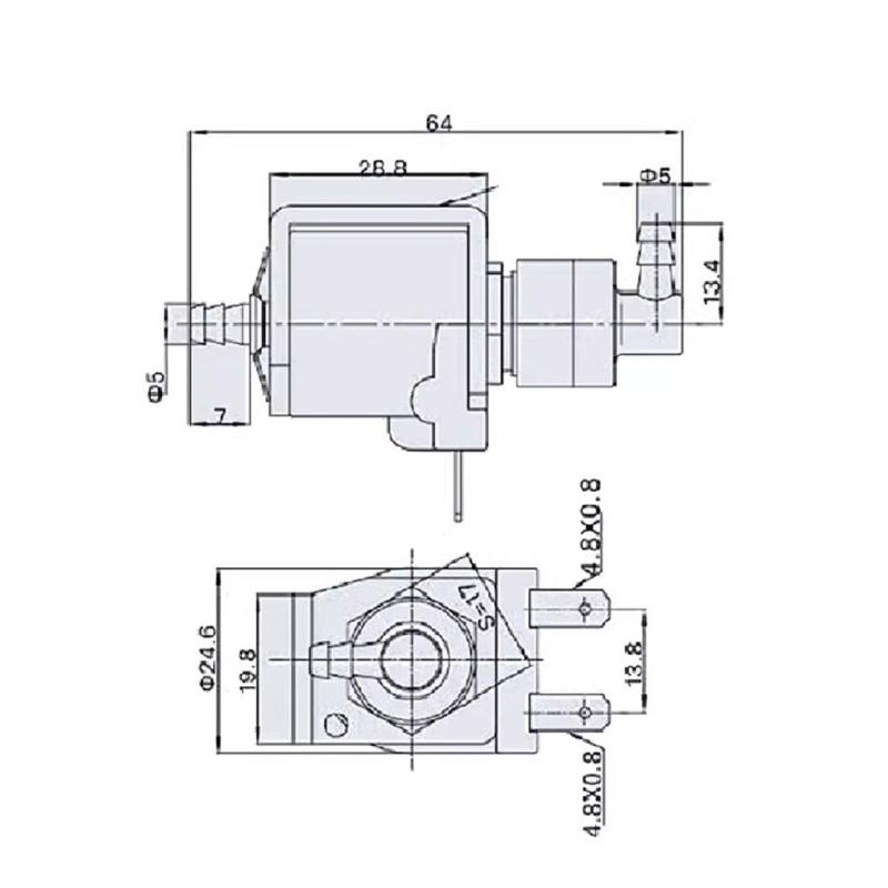 Practical 15W Solenoid Pump Quick Response Valves Suitable for Steam Irons Featuring Rapid Adjustment Capabilities