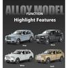Металлическая модель Rolls-Royce Cullinan 1/32, Изысканное настольное украшение, Лучший коллекционный предмет для энтузиастов моделей автомобилей, Подарок на Хэллоуин