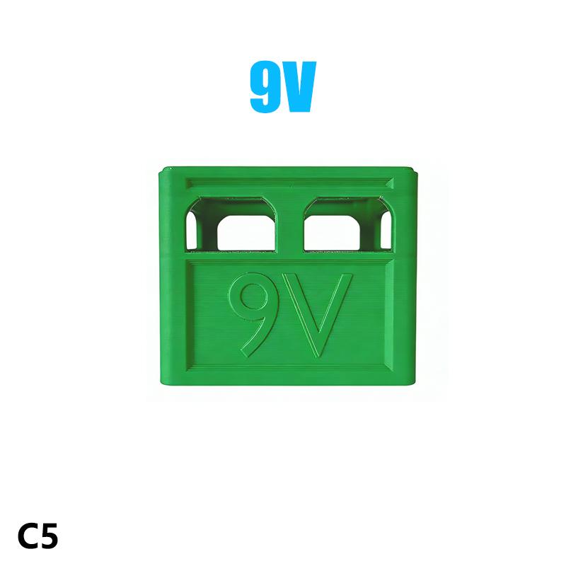 Коробка для хранения батареек Aaa/Aa/9V/Cr2032/Cr2025, штабелируемый органайзер для батареек, декоративный держатель для батареек, коробка для хранения для дома, офиса