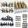 Mini Puzzle Game Set 8 Special Forces Action Figures With Removable Joints And Weapons