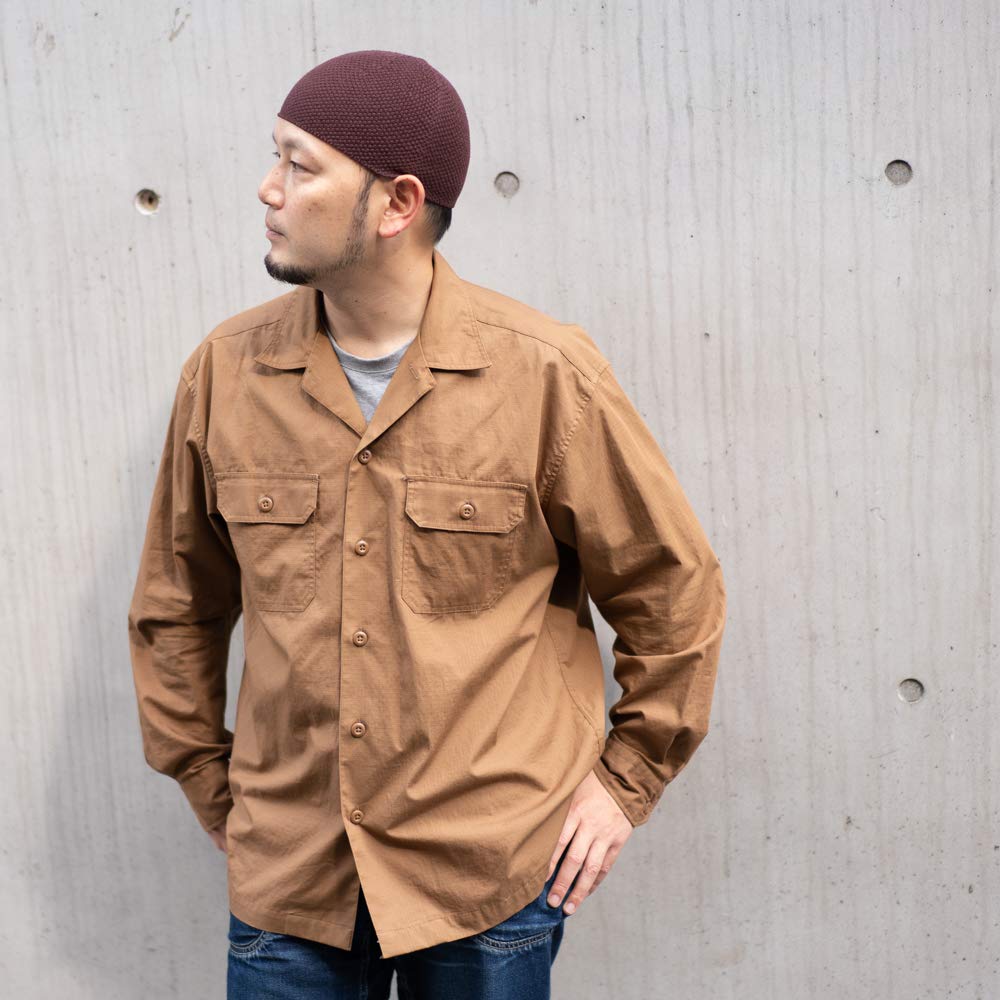 Nakota Премиум Хлопок Бесшовный Исламский Короткий Вязаный Шапка для Больших Размеров Глубокий Сделано по Размеру Коричневый Шапка, Бини, Мужской, В наличии, Непрозрачный, Посадка, 100% Хлопок,