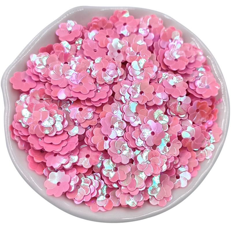 Пайетки из бисера Волшебные цветные пайетки ПВХ-нашивка ПВХ-пайетки Блестки трехмерные пайетки Симфония Полые пайетки бусины нашивка