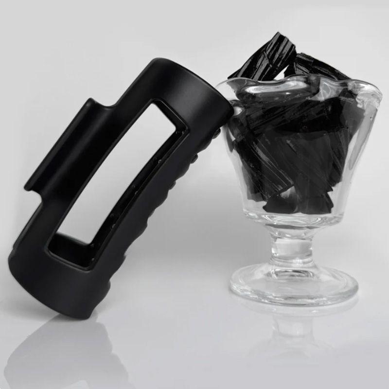 Soft Silicone Shark Hair Clips For Women Protective Elastic Hair Clip Back Head Durable Flexible Unsnappable Claw Clip