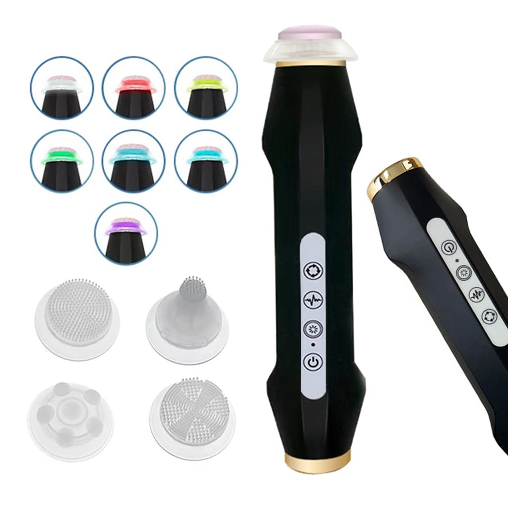 Portable CO2 Oxygen Bubble Pen Exfoliate Balance Serum Facial Massager High-frequency Vibration Skin Care Beauty Machine