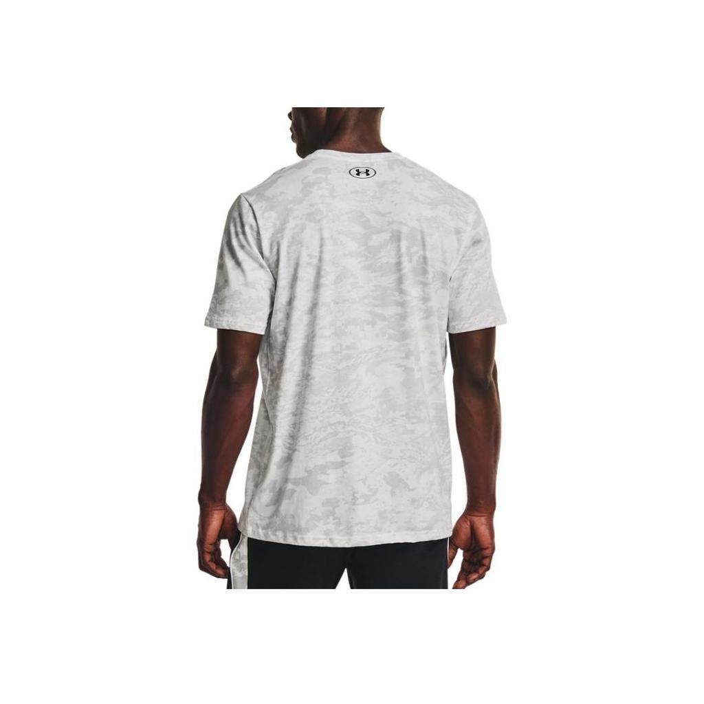 Under Armour Футболка с камуфляжным принтом и логотипом, мужские топы, белая 1357727-100