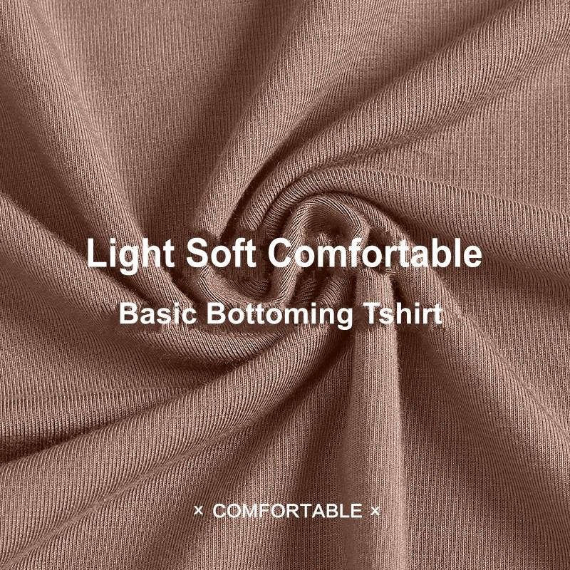 Модальная однотонная базовая футболка с круглым вырезом и длинными рукавами, женские осенние футболки, универсальные футболки, майка больших размеров