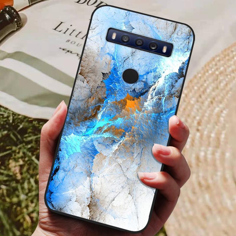 Для TCL 10 SE Чехол Роскошный Волк Лев Силикон ТПУ Мягкий Чехол для Телефона Для TCL 10 SE Coque TCL 10SE Capa TCL10 SE Милый Funda