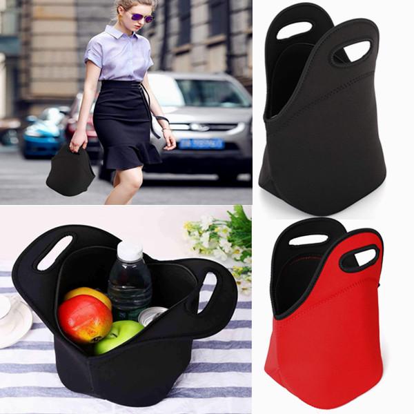 Сумка для ланча Толстая Изолированная Прочная Водонепроницаемая Сумка-тоут на молнии Для CDN