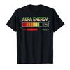Aura Energy 67 Смешной Шесть Семь Мем Унисекс и Женская Мода Хлопковый Дизайн Футболка С Коротким Рукавом