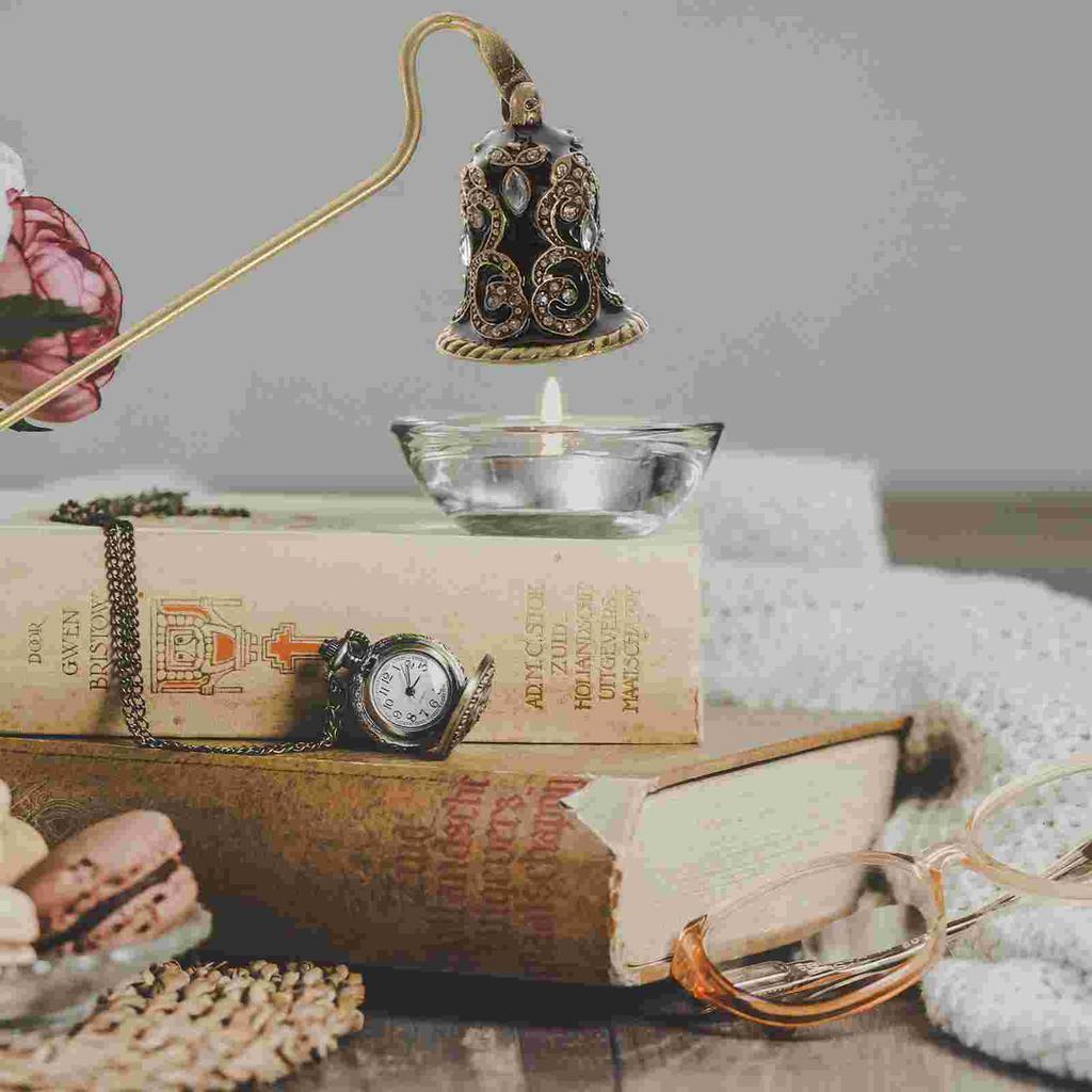 Aromatherapy Extinguisher Trimmer Accessory Metal Put Out Flame Tool Snuffer