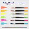 Pentel Art Brush Color Brush Pen Set 6-Color XGFLP-LM6STA