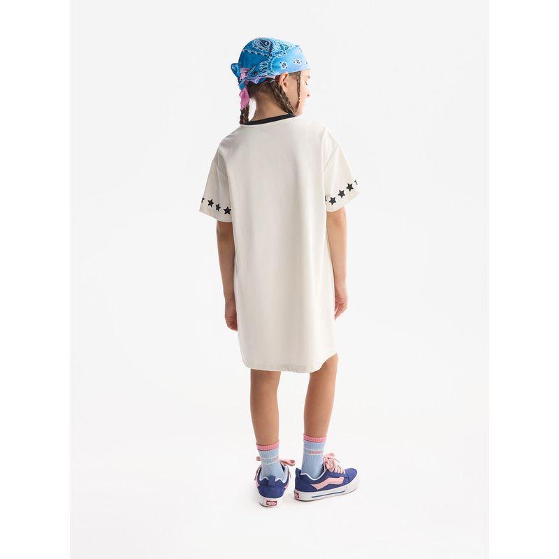 [Moisture-Absorbing and Quick-Drying] Mqd Children's Clothing Girls' Dress Summer New Style Little Rabbit Children's T-Shirt Dress