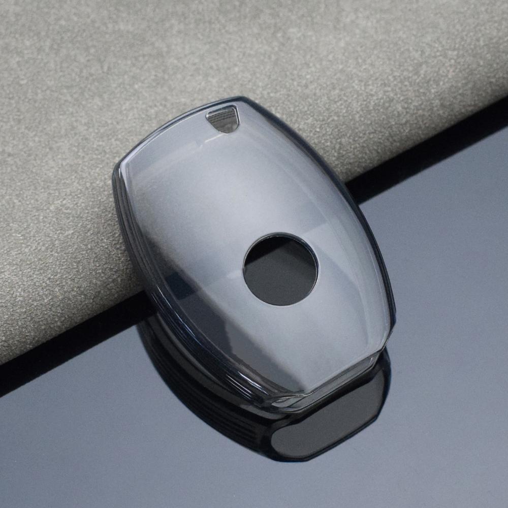 Прозрачный ТПУ для Mercedes Benz ACESG Class GLA CLA GLK GLC W204 463 176 251 205 чехол для автомобильного ключа чехол для брелока аксессуары