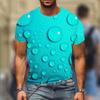 Men's T-Shirt Quick Drying Tops Summer Fashion Street Short Sleeve Tee Shirts 3D Graphic Print Tees Oversized Male Clothing