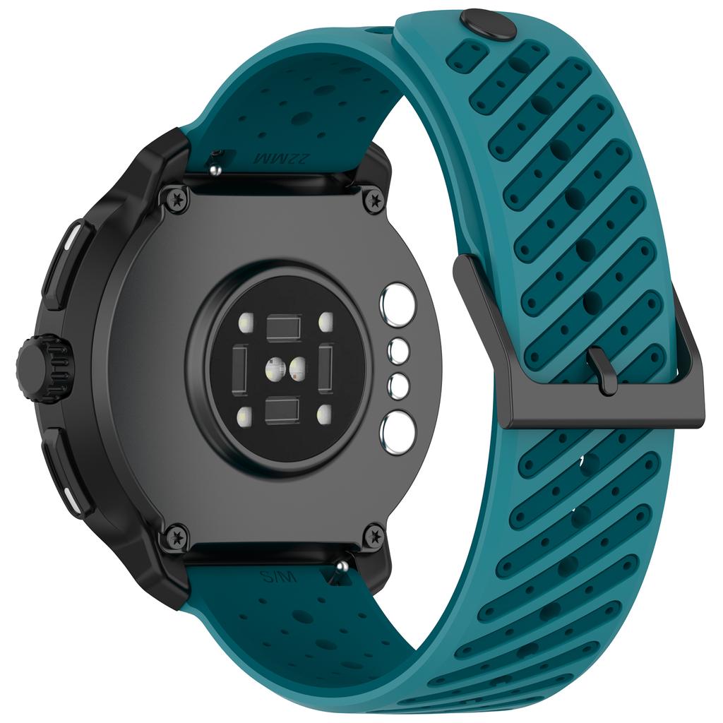 Двухцветный силиконовый ремешок 22 мм для Suunto RACE 2 S/Run/Ocean/Vertical Запасной ремешок для Suunto 5 9 Peak Pro Браслет