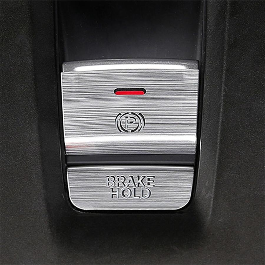 2 шт. Алюминиевая накладка на кнопку P Gear BRAKE HOLD для Honda Accord 2018-2019 Красный