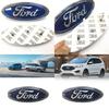Автомобильная эмблема-наклейка Ford из АБС-пластика для переднего и заднего украшения автомобиля