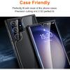 UniqueMe [2+2+1 шт.] Совместимый для Samsung Galaxy S23 Ultra 6,8 дюйма Защитная пленка для экрана Гибкий ТПУ, Защитное стекло для объектива камеры с установочной рамкой,