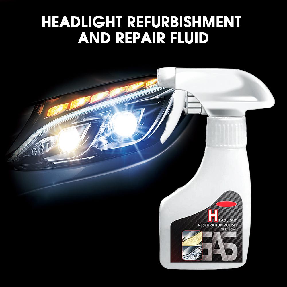 1SET NEW Car Headlight Restoration Polishing Kits Headlamp Scratch Remover Repair Cleaning Paste Remove Oxidation Polish Liquid