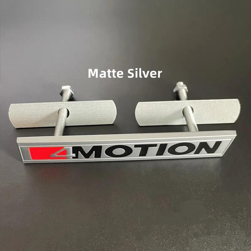 AABIM1 1Pcs 3D Metal 4 MOTION Logo Car Rear Trunk Emblem Badge Sticker Accessories For Volkswagen GOLF Polo Tiguan Jetta Magotan Passat