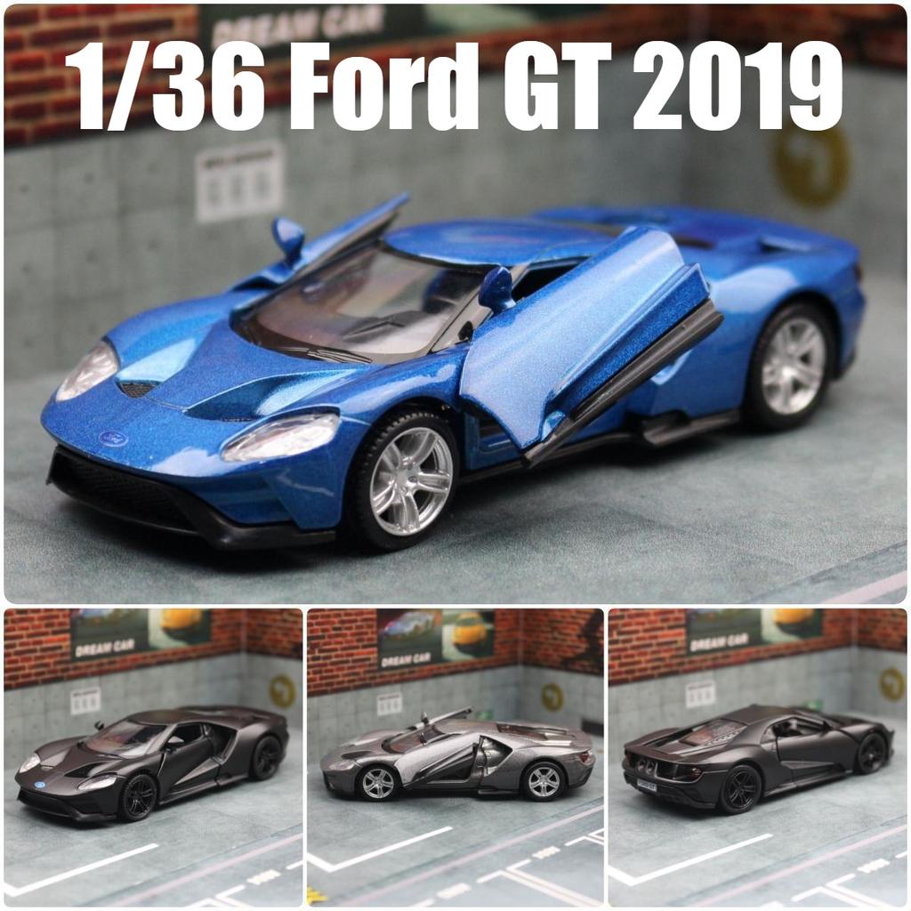 1/36 Ford GT гоночный автомобиль игрушечная модель для детей 5'' RMZ City литой сплав миниатюрная модель инерционный механизм коллекция подарок для мальчиков