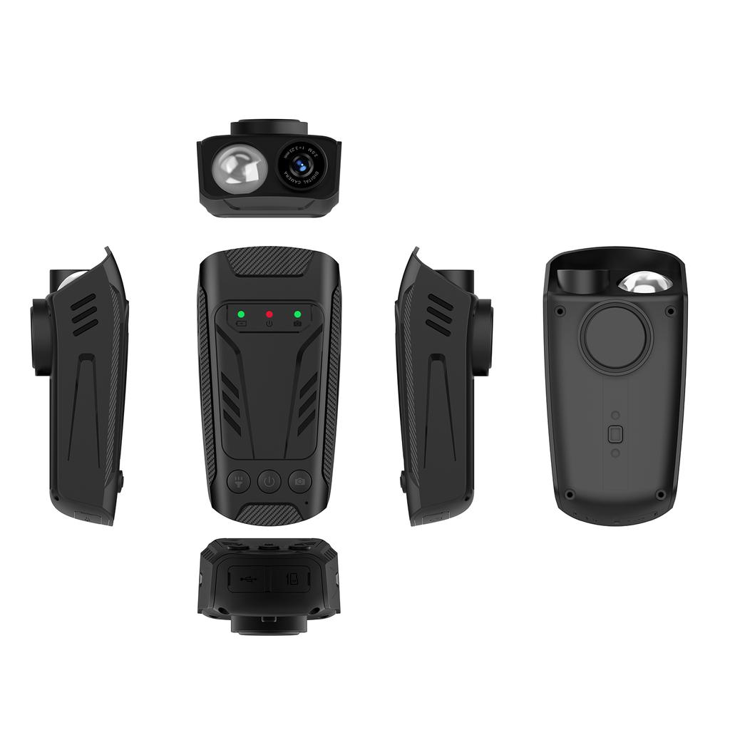 1080P 30FPS Multifunctional Cycling Camera Bicycle Camera Motorcycle Camera Rainproof with LED