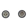 17A Pierce Black Rhinestone Women