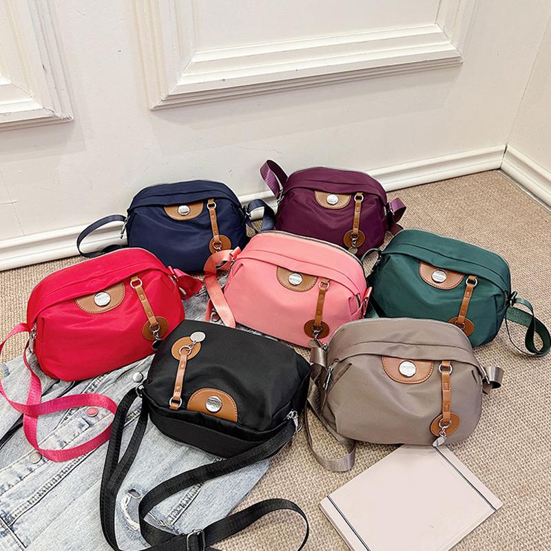 Nylon Crossbody Bag Women Fashion Casual Ladies Large Capacity Water-Repellent Shoulder Messenger Bag Premium Durable