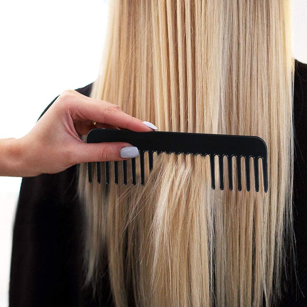 Расческа для волос Уход за волосами Расческа для стрижки Профессиональный набор расчесок Массаж головы Популярная блестящая расческа для волос Красивый уход за волосами 10 пластиковых черных расчесок унисекс [MD]