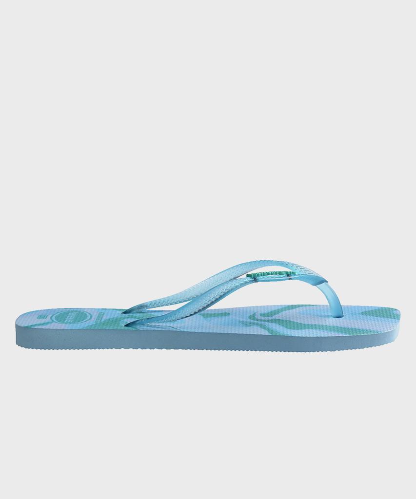 Шлепанцы Havaianas Slim Square Jelly Лавандово-синие