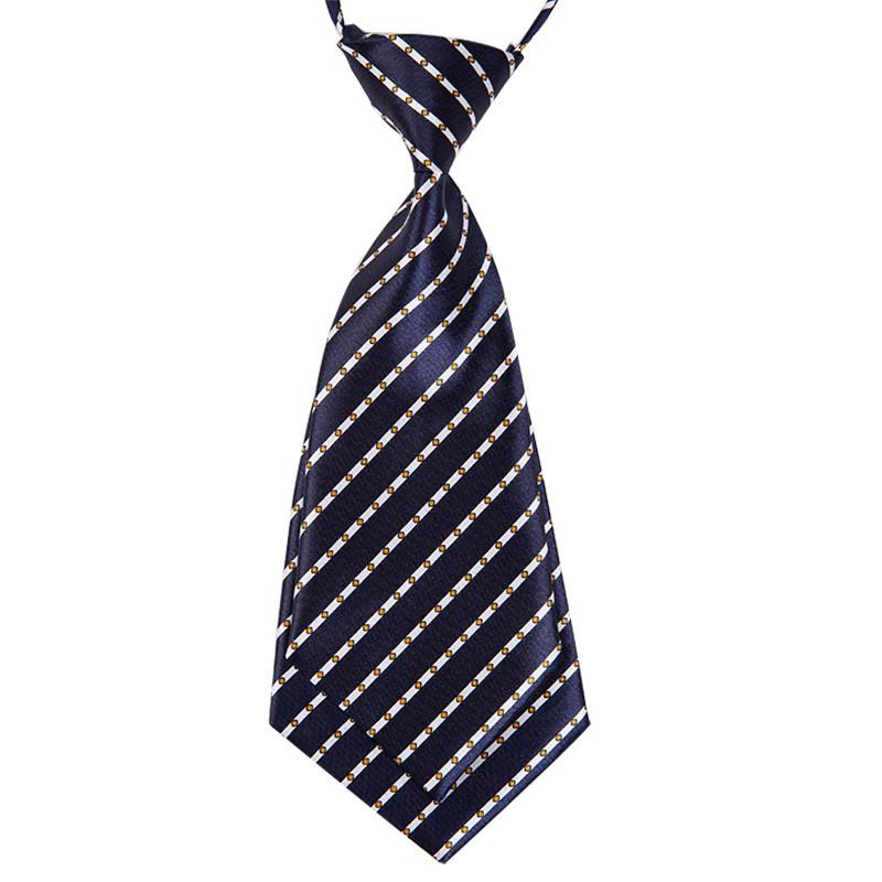 Детский галстук в полоску для школьной формы и офисной одежды