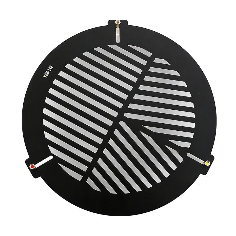 Ergonomic Bahtinov Mask Quickly Installation Fishbones Plate Aluminum Alloys Telescopes Bahtinov Focusing Mask