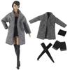 Winter Wear Woolen Coat Outfit Handmade Clothing Outfit  For 11.5 Inch 30cm Dolls/for 1/6 Bjd Dolls