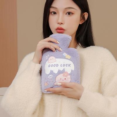 Модная 500 мл грелка для горячей воды Зимняя многоцелевая грелка для горячей воды Портативная съемная грелка для рук