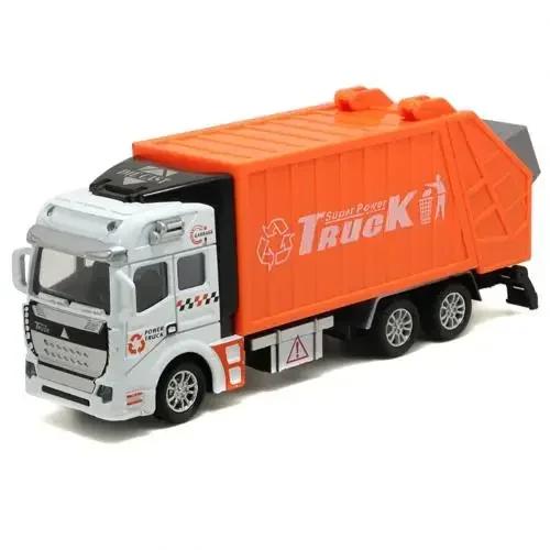 1:32 Garbage Truck Toy Car As Birthday Present Educational Clean Trash Car Kids Toys Gifts