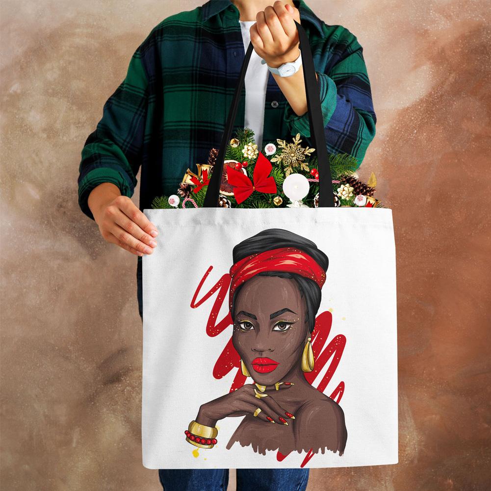 Сумка-тоут через плечо Gril Женская 2022 Многоразовая с принтом Харадзюку Повседневная Холщовая Сумка-шоппер Складная Дорожная Школьная Сумка для Книг Пляжная сумка CLE