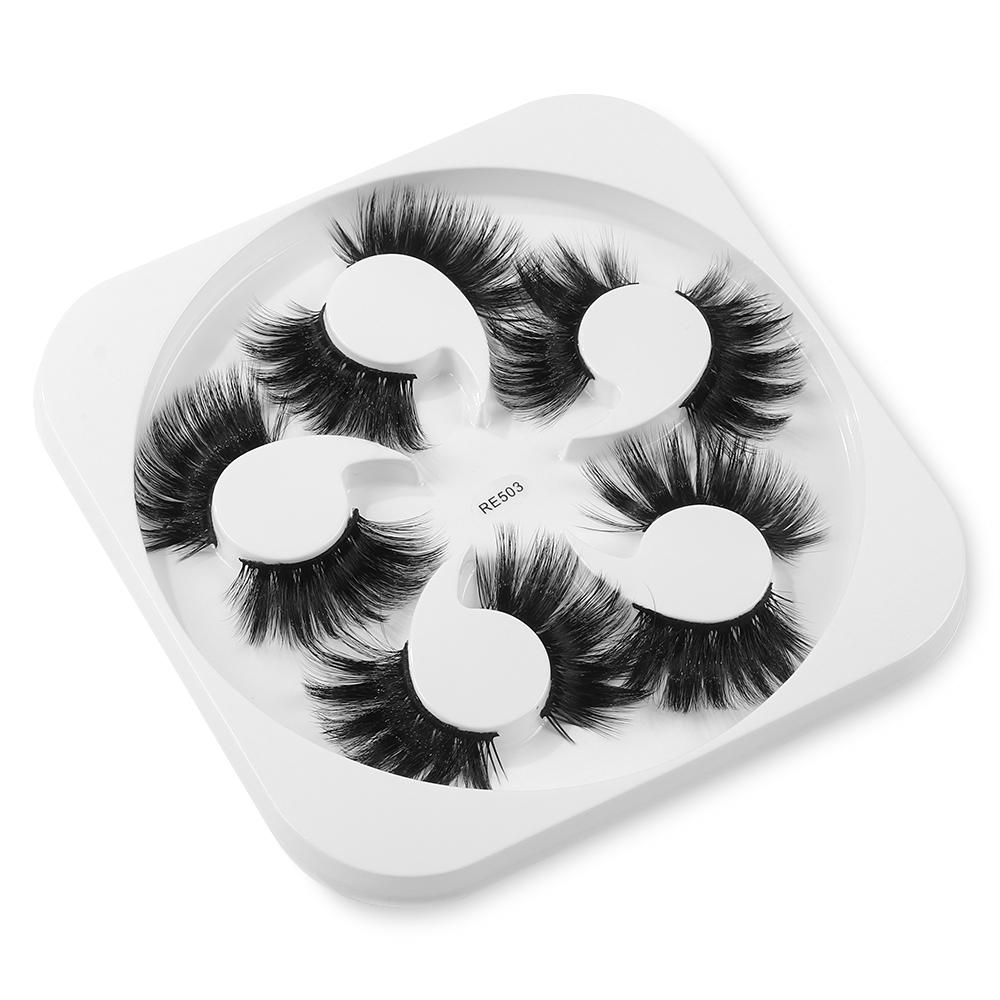 Cruelty-free Eye Makeup Tools Eyelashes Extension Thick Long 3D  Faux Mink Lash False Eyelashes