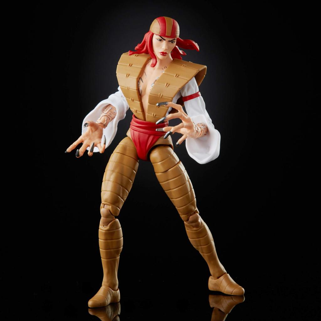 Hasbro Marvel Legends Series Суперзлодеи Леди Смертельный Удар Экшн-фигурка F2799 Включены аутентичные детали 6-дюймовая фигурка для сборки