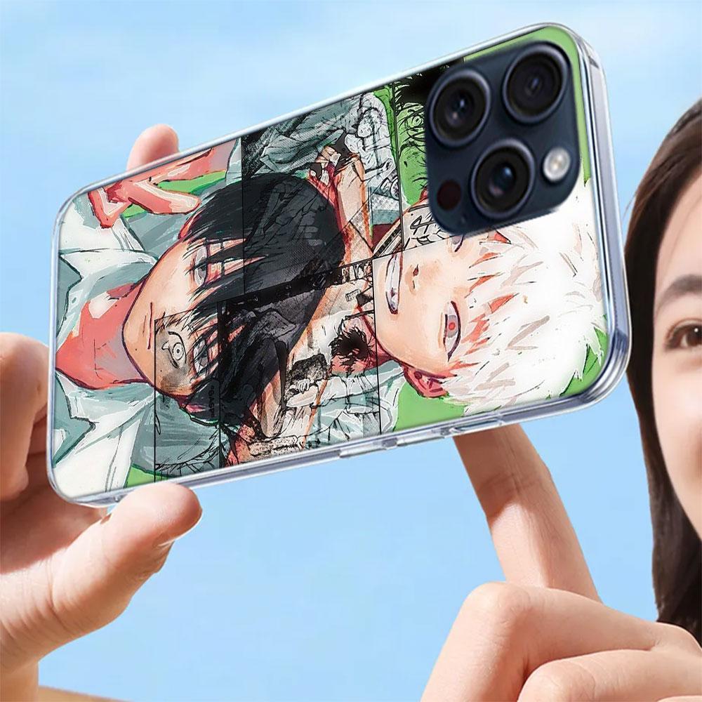Аниме H-Hikaru Ga Shinda Natsu Прозрачный Чехол Для Телефона Для Iphone 17 Air 16 Pro Max 15 Pro 14 Plus 17E 16E 11 13 12 Mini Чехлы Fu
