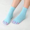 Five-finger Socks High Elasticity Thermal Cotton Anti-skid Women Socks Female Socks