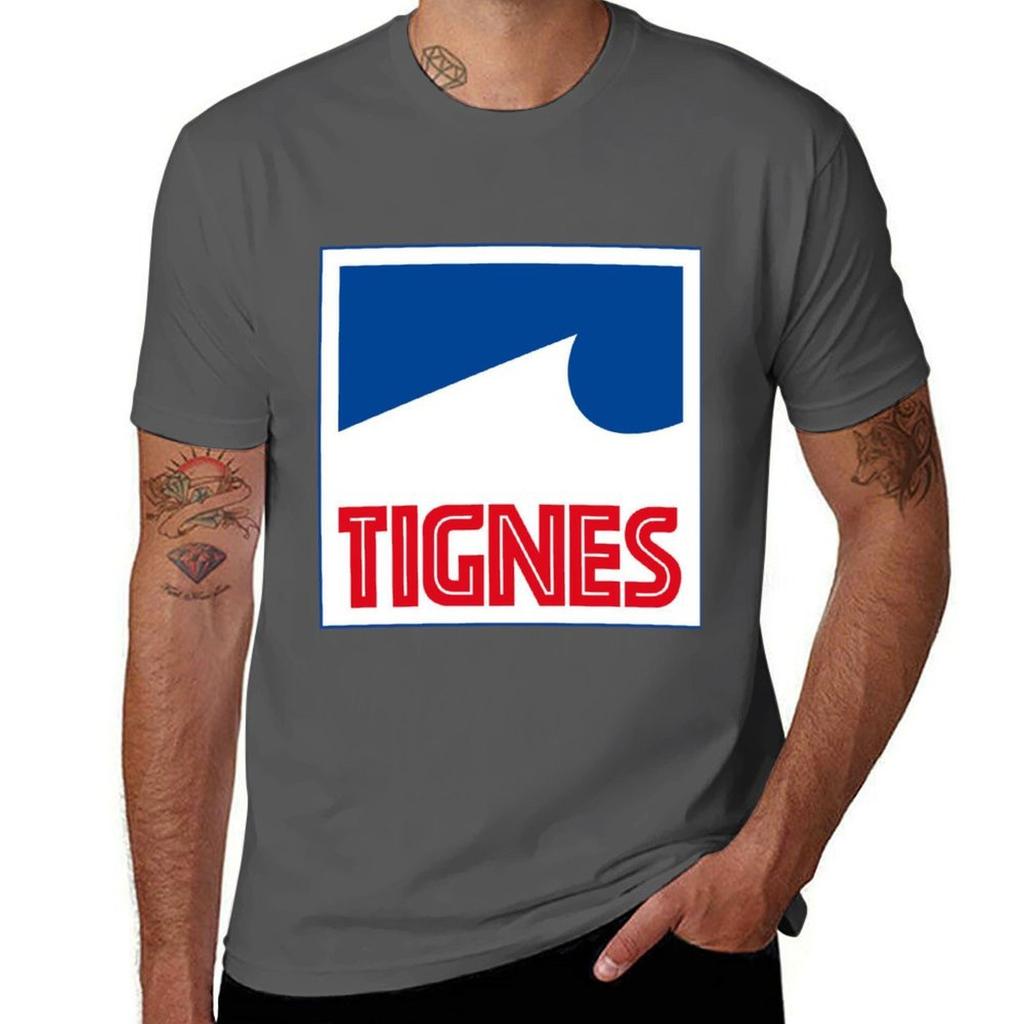 Tignes Tshirt Large Size Short Sleeve Tshirt
