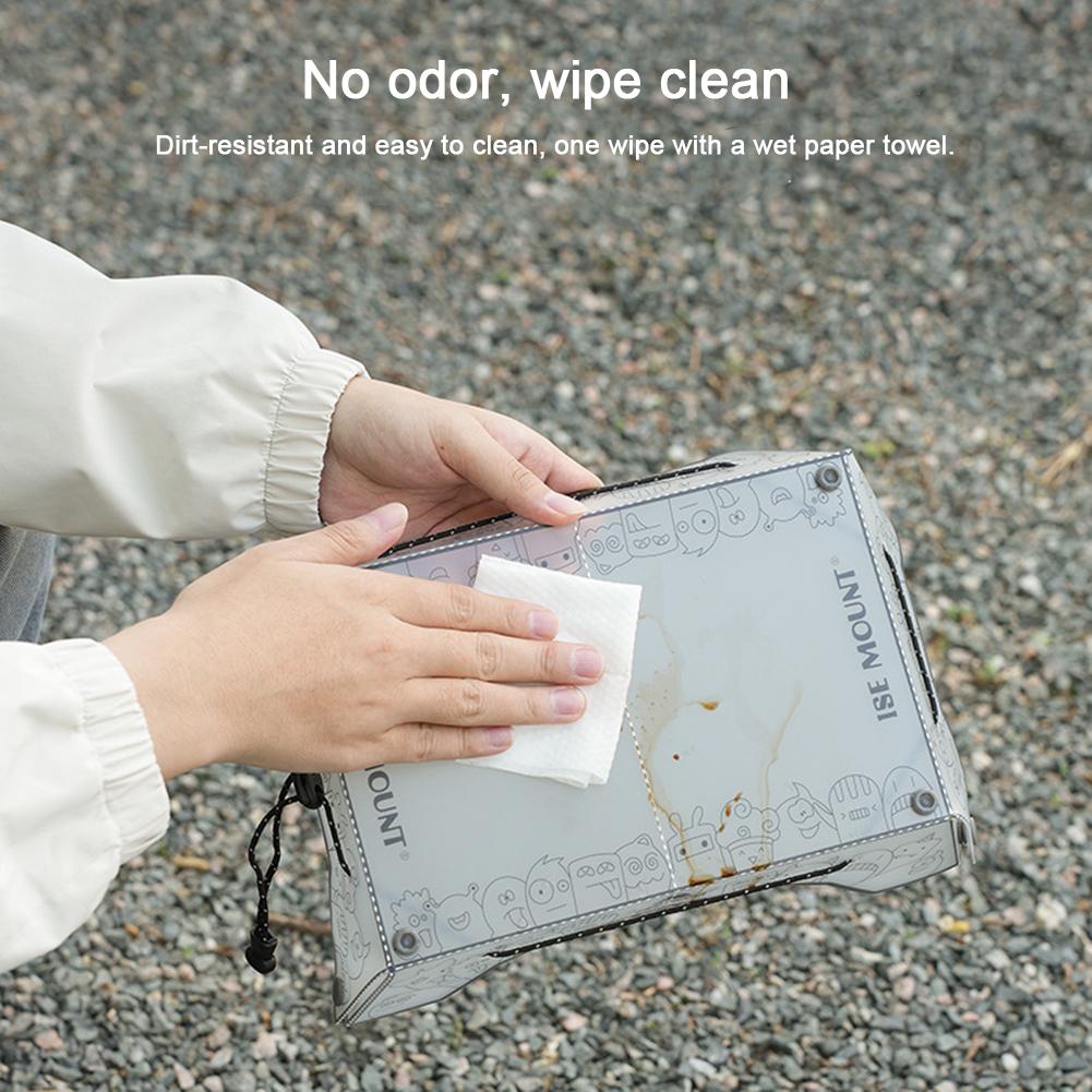 Уличный складной стол из ПП-доски, сверхпрочный, легкий, для кемпинга, пикника, поднос, портативный, грузоподъемный, дорожный стол