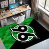 Hannover 96 Football Pattern Rug, Indoor/Outdoor Mat, for Picnic, Gameroom, Bedroom, Office, Living Room, Home Decor Carpet, Birthday Gift