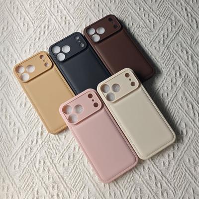 TPU Бампер Чехол для Телефона Совместим с Apple 17 Pro Max, Huawei, Xiaomi, Ударопрочный Мягкий Чехол Индивидуальный Материал