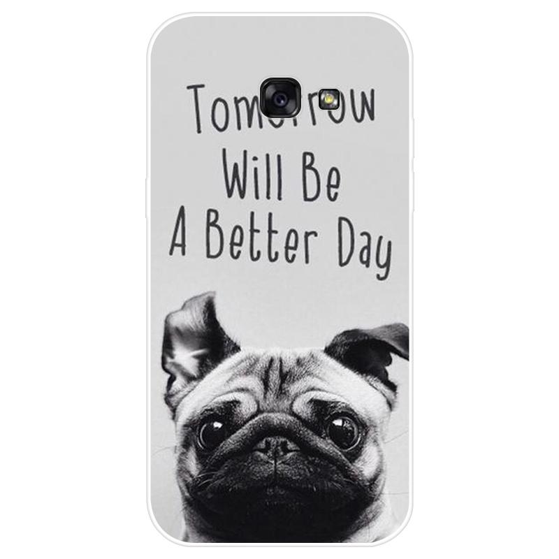 Для Samsung Galaxy A 5 A52017 SM-A520F чехол Мягкая силиконовая задняя крышка модный чехол для телефона с мультяшным рисунком