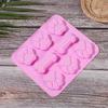 Dog Paw Handmade Candy Cookies Ice Cube Tray Silicone Molds Chocolate Baking Mould Cake Making