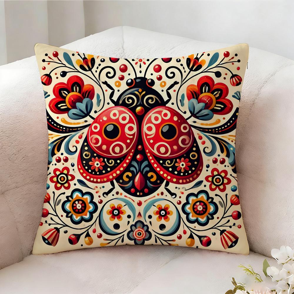Natural Floral Colors Pillow Case Pillowcase Doublesided Printed Sofa Cushion Bedroom Headboard Pillow