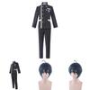 Стильный костюм для косплея Danganronpa V3 Сайхара Шуичи, дышащее пальто, брюки