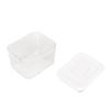 Food Storage Container Leakage Proof Airtight Food Organizer with Push Switch Lid for Grain Rice Flour Sauce 1000ML